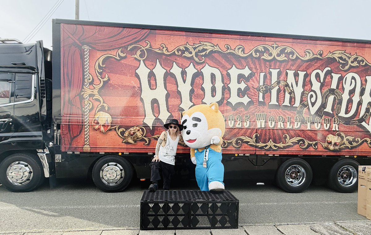 HydeOfficial_'s tweet image. #HYDE
#HYDEINSIDELIVE2025WORLDTOUR
#ONRF14
#男鹿フェス14
#あーまん
#秋田
@AHMAN_theHERO