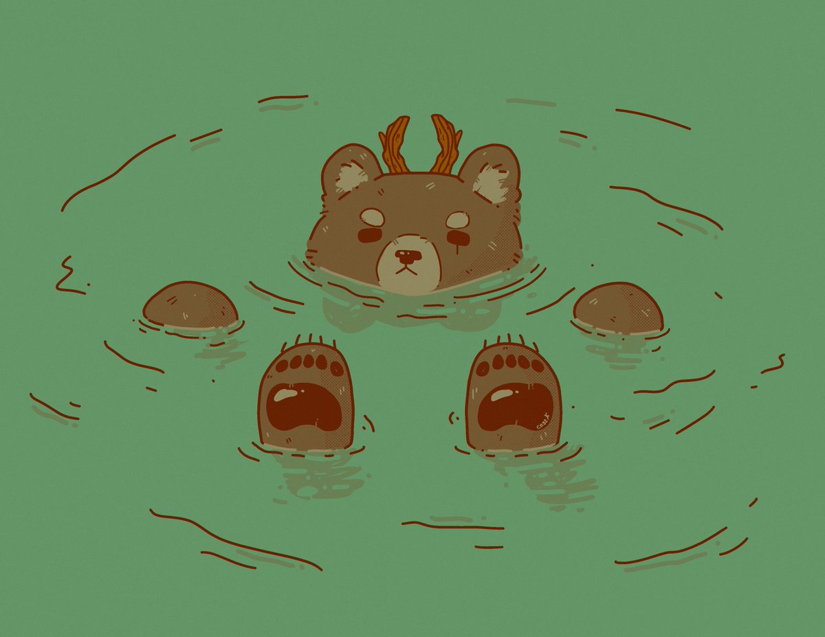 floatin' right along🐻