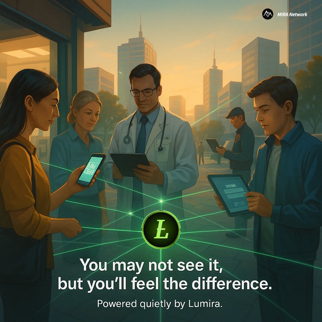 murphy_HQ's tweet image. One day, you’ll use $lumira without realizing it.
It’ll be under the hood of services you trust.
Quietly powering a more efficient, fair, and open world.
That’s the vision.

#InvisibleInfrastructure #MiraNetwork #FutureBuiltNow #RWA #miranetworkevent