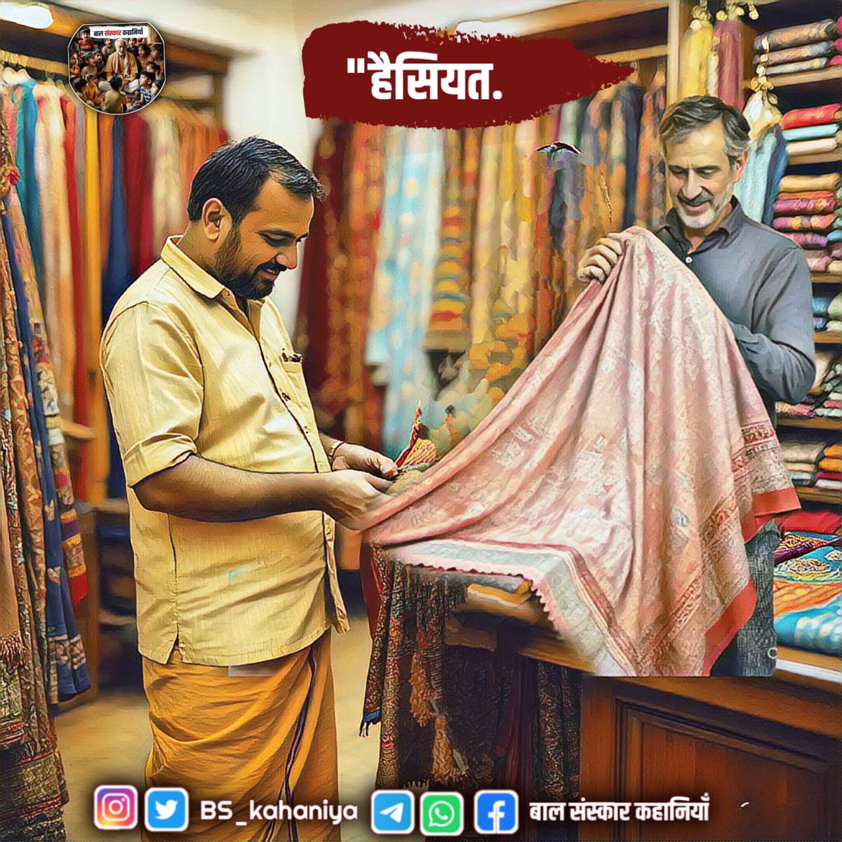 BS_kahaniya25's tweet photo. मुर्दे को पूजे ये दुनिया...
जिंदे की इज्ज्त कुछ भी नहीं...
मतलब-जितना अपनेपन का दिखावा या सहारा मरनेवाले इंसान या उसके परिवार से बाद मे करते है अगर जीते जी उतना सहारा बन जाए तो शायद बात कुछ और हो..

पूरी कहानी पढ़ने के लिए Join करें ⤵️

Whatsapp Channel :-
https://t.co/9Ot6sANQas https://t.co/Wy59CtVBJz