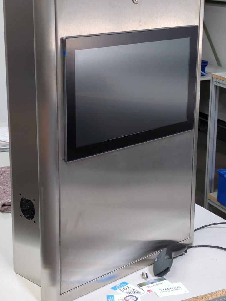 Smart Terminal für Vereine, Firmen, Behörden - mit Berühungsmonitor, option Kartenleser und Bondruck. Sportvereine Digitalisierung auch über Spendenquittung - umgehend lieferbar westaflex.de/terminal/