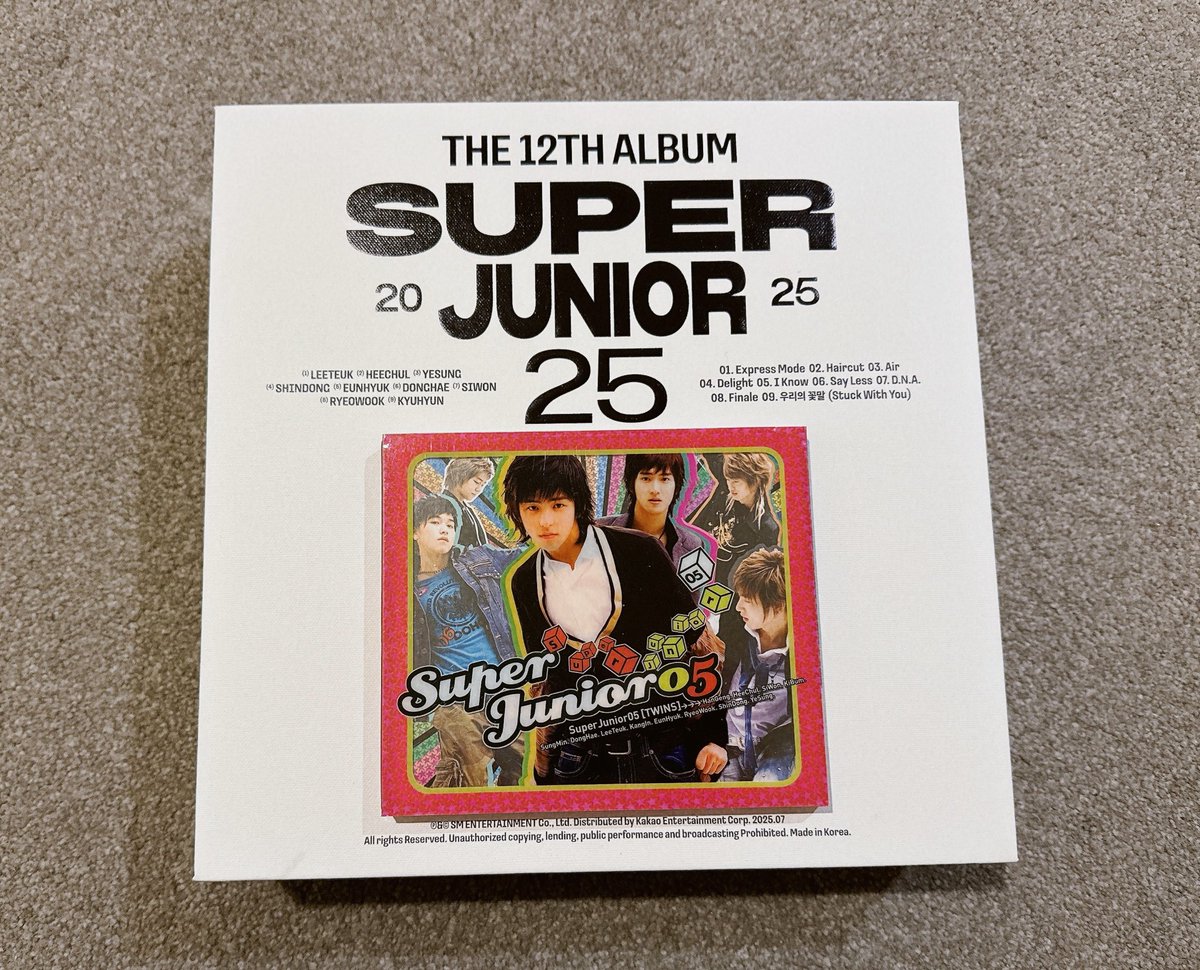 thinkingofkkyu's tweet image. Super Junior05 โก๏ธ Super Junior25
#์ํผ์ฃผ๋์ด #SUPERJUNIOR
#ExpressMode #SUPERJUNIOR_ExpressMode
#SuperJunior25