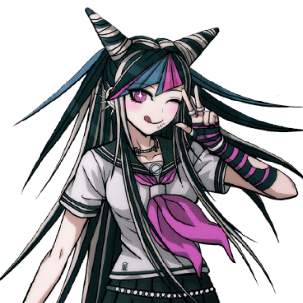 AnythingDangan's tweet image. Ultimate Imposter pushed Ibuki Mioda off the swing! How could they?