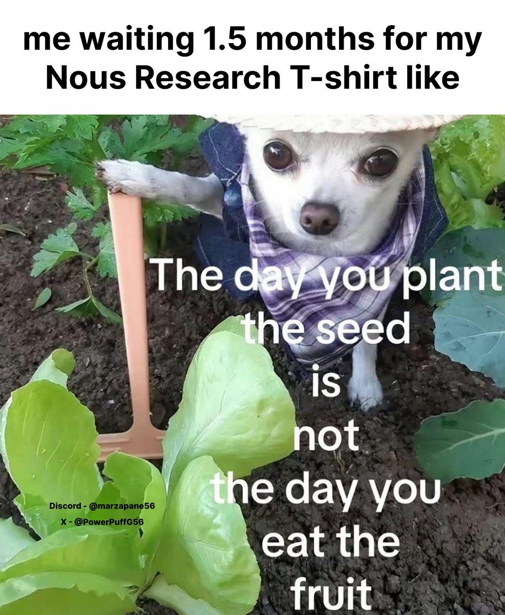 PowerPuffG56's tweet image. who can relate?

@NousResearch