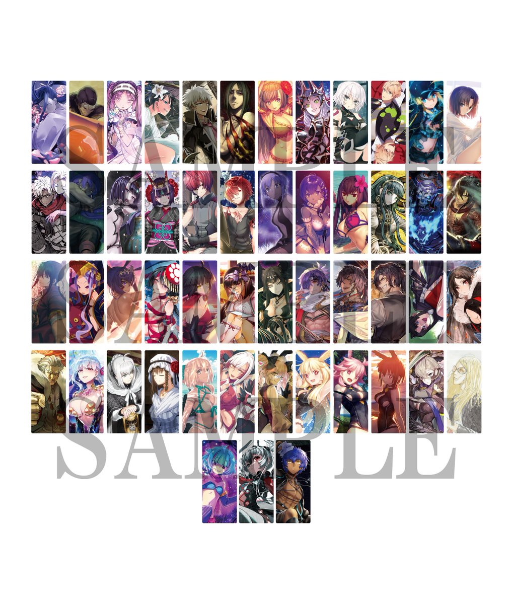 最終再臨展】 ～グッズ情報～ 『ランダム編成画面風カード アサシン全