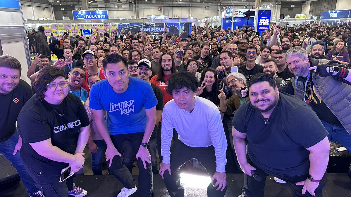 Amazing time and honor to make a Q&amp;A with <a href="/yuzokoshiro/">古代祐三 Yuzo Koshiro</a> !

Very detailed and full fun facts about the classics and new projects he’s working right now, like Earthion!

Amazing time too with <a href="/cvxfreak/">Alex Aniel</a> from <a href="/BraveWaveMusic/">Brave Wave Productions</a> and <a href="/LimitedRunGames/">Limited Run Games</a> 

#retrocon