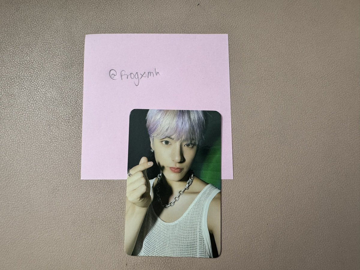 frogxmh's tweet photo. tbz wts lfb ph 

eric thrilling pc — ₱80 

mop: gcash 
mod: lalamove 

tbz pc doom mood sangyeon jacob younghoon hyunjae juyeon kevin new q changmin haknyeon juhaknyeon sunwoo eric https://t.co/IidM3d6kv3