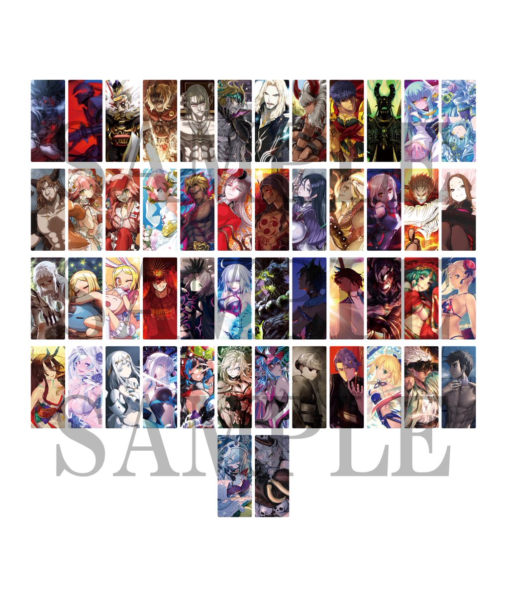 最終再臨展】 ～グッズ情報～ 『ランダム編成画面風カード