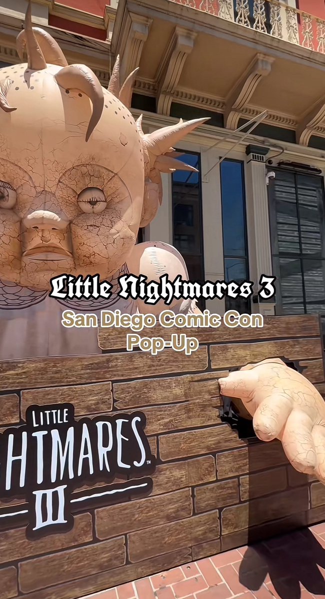 LNshots's tweet image. More images from the LN San Diego Event, credit to Hot Topics Official TikTok Account #LittleNightmaresIII