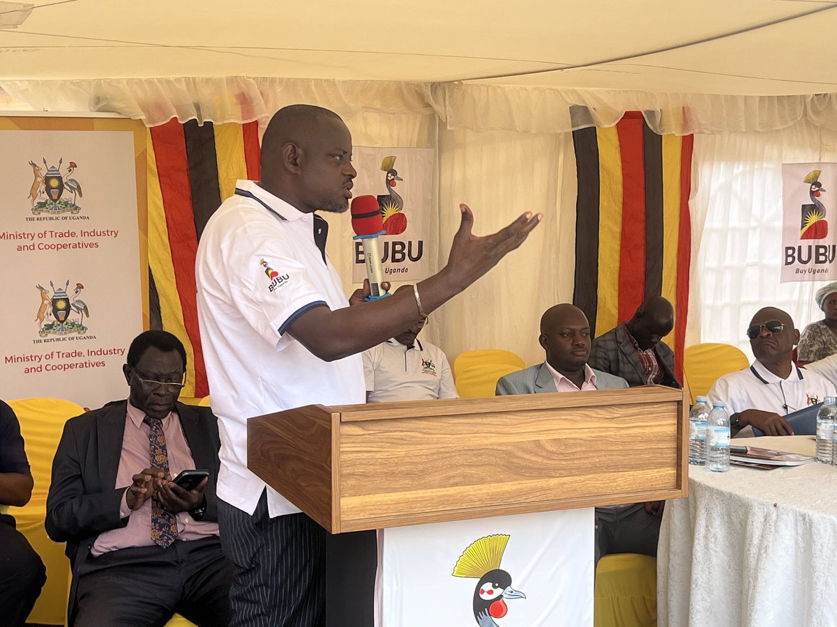 Kachaina1's tweet image. Day 3: The inaugural Regional BUBU Trade show, Western Edition.
Exhibitors from different sectors ranging from furniture, foods & beverages, art & crafts, leather, wines, construction materials, pharmaceuticals, dairy products among others
#BUBU
#BUBUTradeshow2025 @mtic_uganda