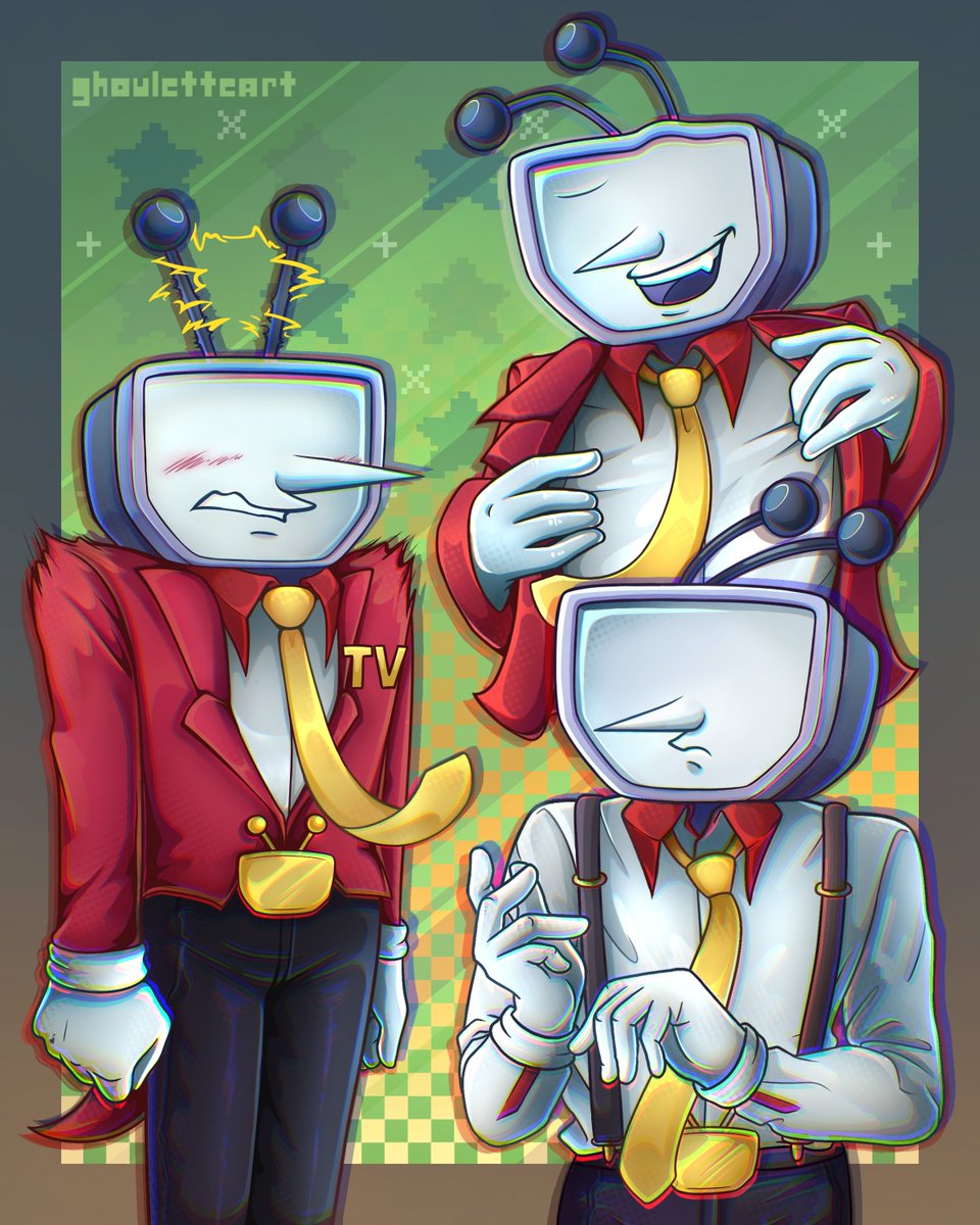 Ever since I saw Tenna for the first time, he hasn’t left my head 😭 I don’t know, there’s just something addictive about drawing him 📺✨🖤

#Deltarune #DeltaruneFanart #DeltaruneTenna #TennaDeltarune #MrTenna #TennaFanart #DeltaruneChapter3