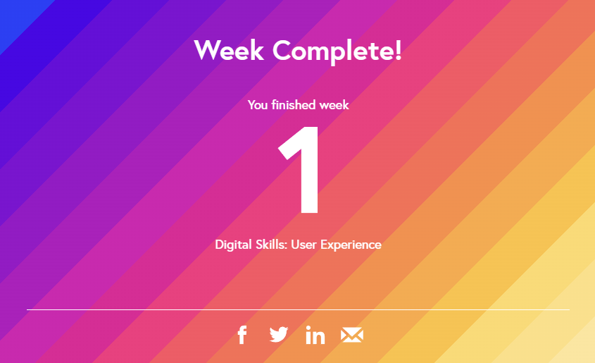 _anurag_adarsh's tweet image. I&apos;ve completed week 1 of the @FutureLearn course &apos;Digital Skills: User Experience&apos;! futurelearn.com/courses/digita… #UserExperience #design