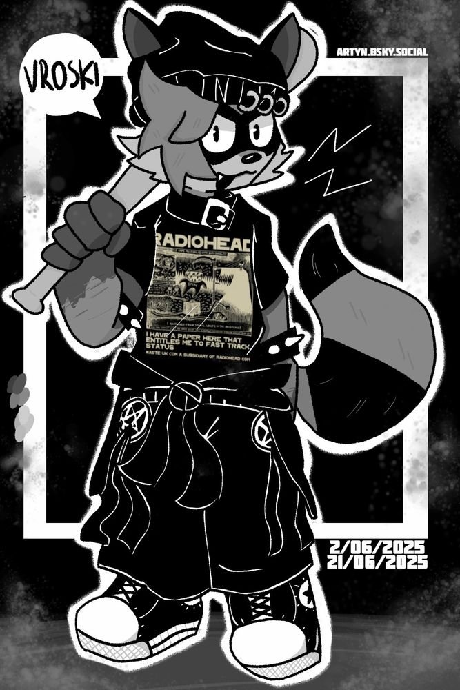 ArtyAbel's tweet photo. I guess that's my fursona

#furry #furryart #oc #ocart #raccoon #raccoonart #furryraccoon #anthro #radiohead #anthroart #anthroraccoon #art #fursona #fursonaart https://t.co/yC5LpAKPRG