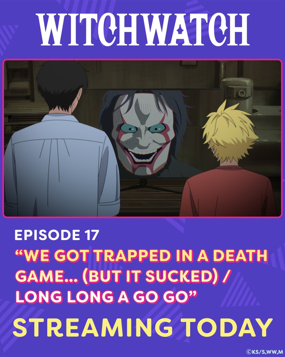 WITCHWATCH_EN's tweet image. . ݁₊ ⊹ . ݁˖ . ݁ #WITCHWATCH Sunday is HERE! . ݁₊ ⊹ . ݁˖ . ݁
Episode 17 is now streaming!