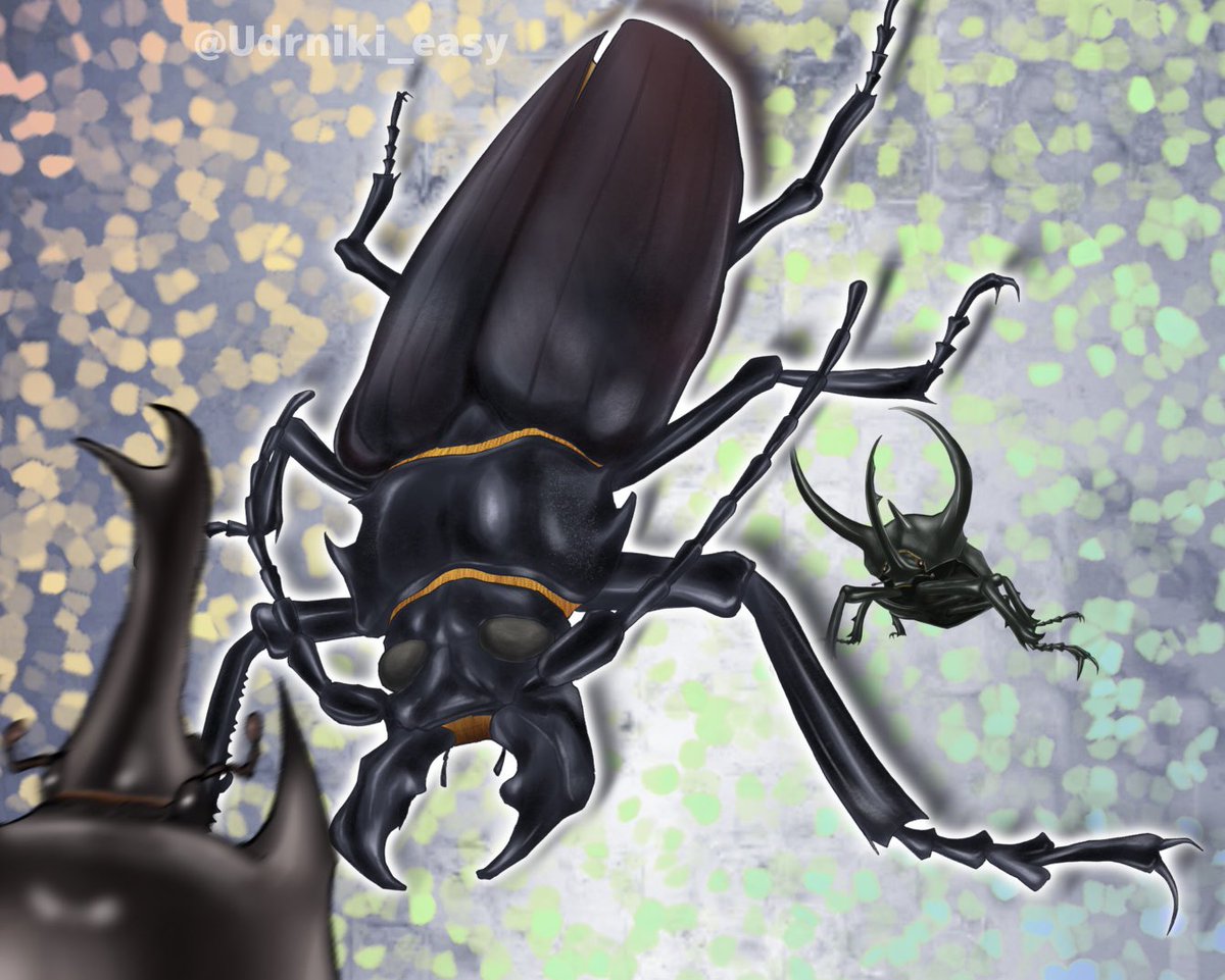 これは何年か前に描いたムシども