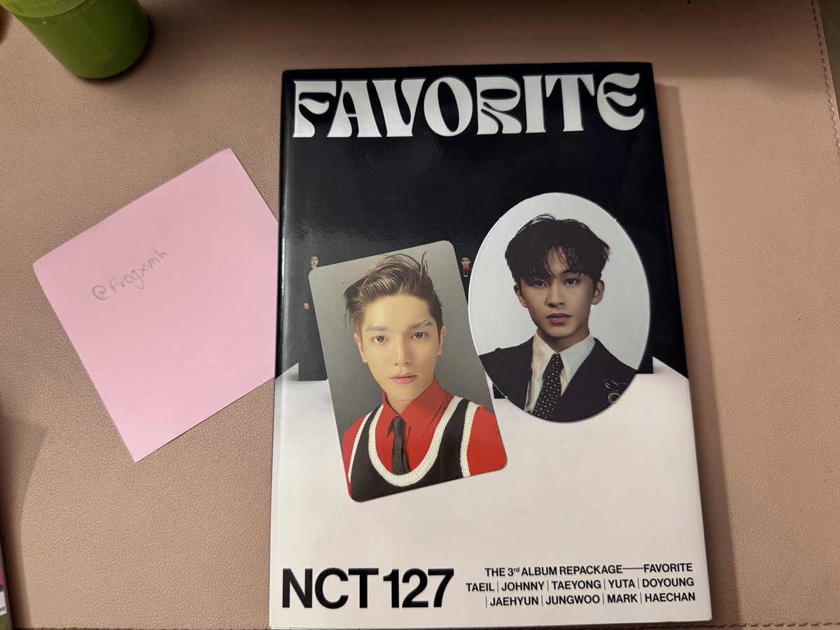 frogxmh's tweet photo. wts lfb ph NCT 127 

NCT 127 Favorite album w/ pc and pendant card — ₱300 

mop: gcash
mod: lalamove  

nct 127 jaehyun johnny yuta mark lee taeyong jungwoo doyoung haechan favorite https://t.co/AepIDqPOq8