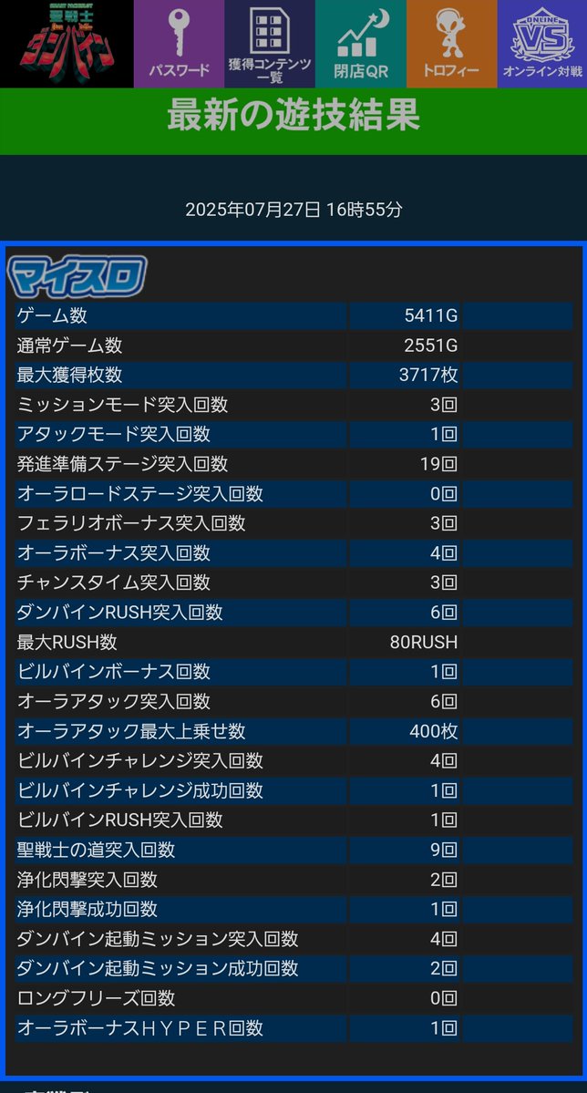 _Mi_ko_to_8686's tweet image. おちろよー！！
聴きたくて
北斗と悩んだけど
ダンバインに選択してよかった😋✌
上乗せ下手すぎて
枚数はそこまで出ず
