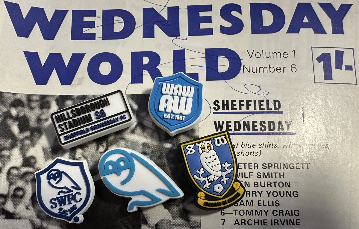 wedwarehouse1's tweet image. Don’t go away with out your #swfc charms, DM us 🤩 #SheffieldWednesday #sheffwed #memorabilia #kelhamisland #museum #wawaw🦉
wednesdaywarehouse.com