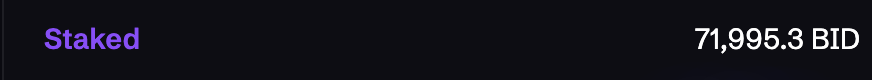 Cryptowithkhan's tweet image. Don't know how this will playout but i just bought 50K $BID worth more than $4K.
Earlier my staked amount was 20K BID tokens but now it's over 70K
In V2, @CreatorBid launched 2 agents till date
• RIZZY did 160x at ATH
• YUUKI did 22x at ATH
It's bit early to calculate the…