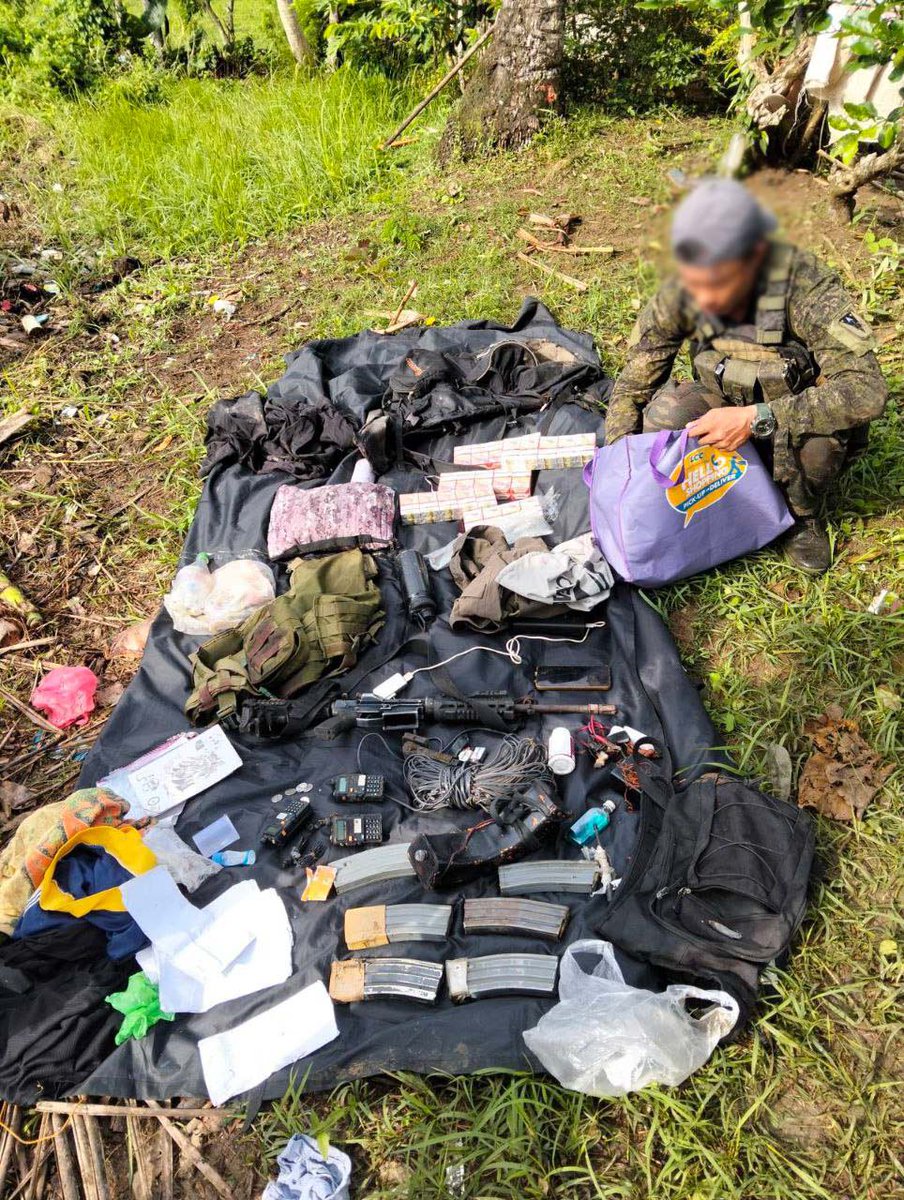 TeamAFP's tweet image. Army Foils NPA Plot in Masbate, Deals Major Blow to Communist Insurgency
The Armed Forces of the Philippines (AFP), through the Philippine Army's 2nd Infantry Battalion, neutralized seven members of the Communist Terrorist Group (CTG) and seized a cache of high-powered firearms…