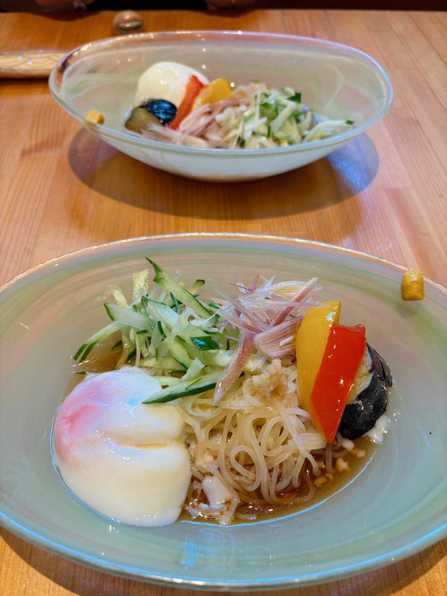sio__link's tweet image. さっぱりとした季節のお料理
とてもおいしかった🥹
