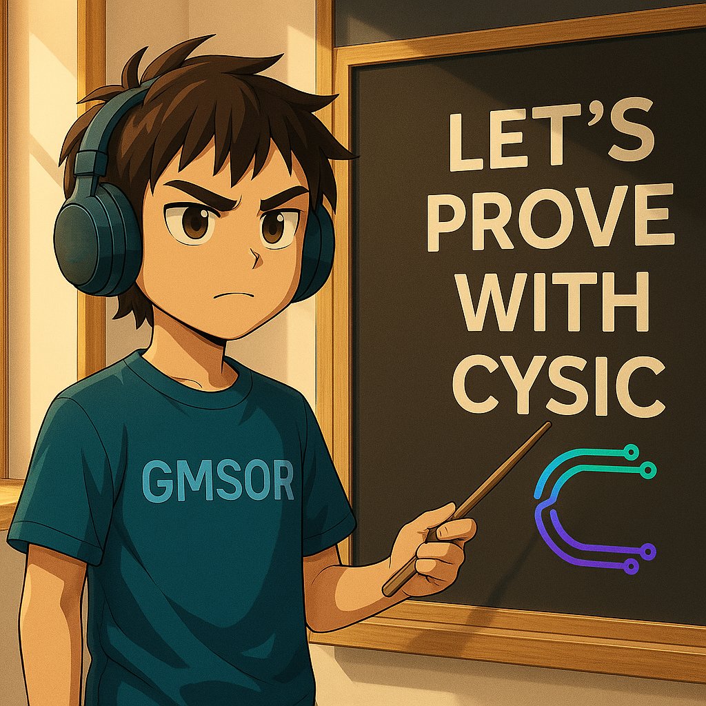 Geraldcharles07's tweet image. Day 11 @cysic_xyz 

GM Cysic CT ☀️ Happy Sunday! 
Weekends = vibes + vision 🧘‍♂️🚀  
But at Cysic, the zkProof revolution keeps moving.  
We’re building the future of ComputeFi,  
scaling Web3 with zero-knowledge hardware,  
and powering the next gen zkML, L2s, and Modular Infra ⚡…