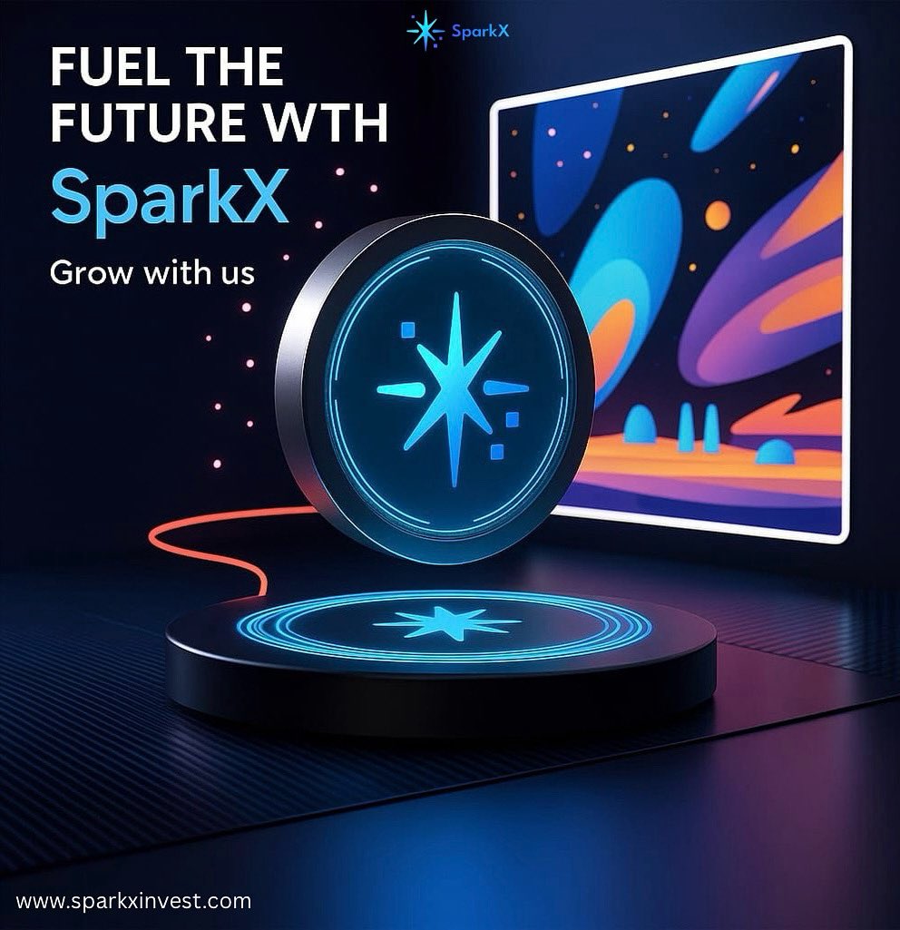 SsparkkX's tweet image. The future of finance isn’t coming  it’s already here.
And SparkX is lighting the way
No more waiting on broken systems.
No more limits on how far you can go.
With SparkX, your crypto journey is smarter, faster, and truly yours 🔗💰
#SparkX #YourSparkYourFuture #AITrading