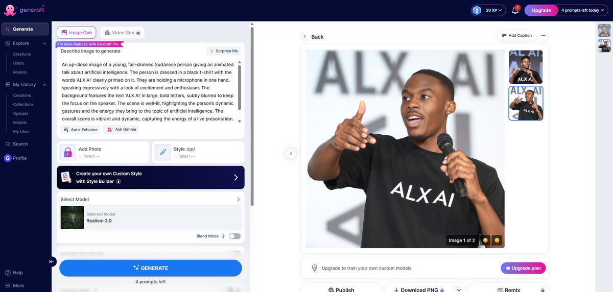 moamergabsa's tweet image. The line between AI and realism is getting so thin,
I half expect my laptop to start catching feelings.

#ALX_AiSK 
@alx_africa