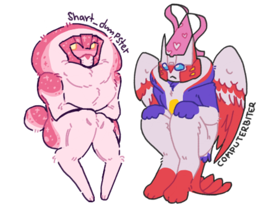 Shart_dumpster's tweet image. Collab with @COMPUTERBITER 
#plumformers