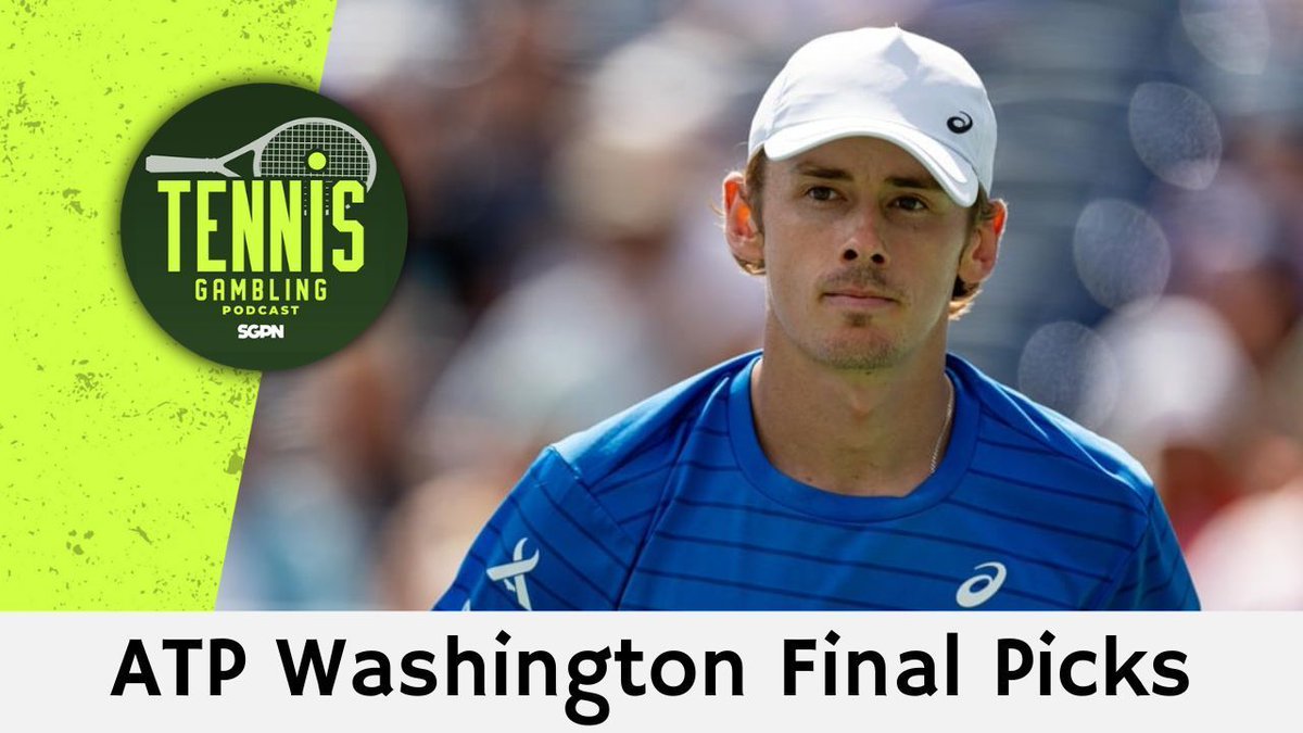 TheSGPNetwork's tweet image. ATP Washington Semifinal Picks – 7/26/25 | Tennis Gambling Podcast (Ep. 524) w/ @ReichelRadio
🏆Bublik & Darderi Win ATP TItles......Again
🎾Davidovich Fokina vs. De Minaur Preview
💰Lock & Dog Picks
🎧sg.pn/44NyEVA
📺sg.pn/4m8dnM0