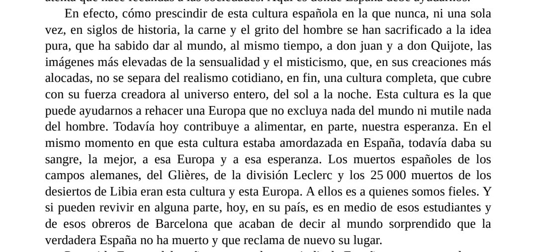 Montecoya's tweet image. Albert Camus. La Europa de la fidelidad, 1951