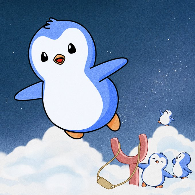 elonmuskTODAYY's tweet image. If you believe $PENGU will hit $1, engage with this tweet.
Let’s see how many of us are truly bullish!
#pengu #memecoin #Solana #SolanaMemeCoin