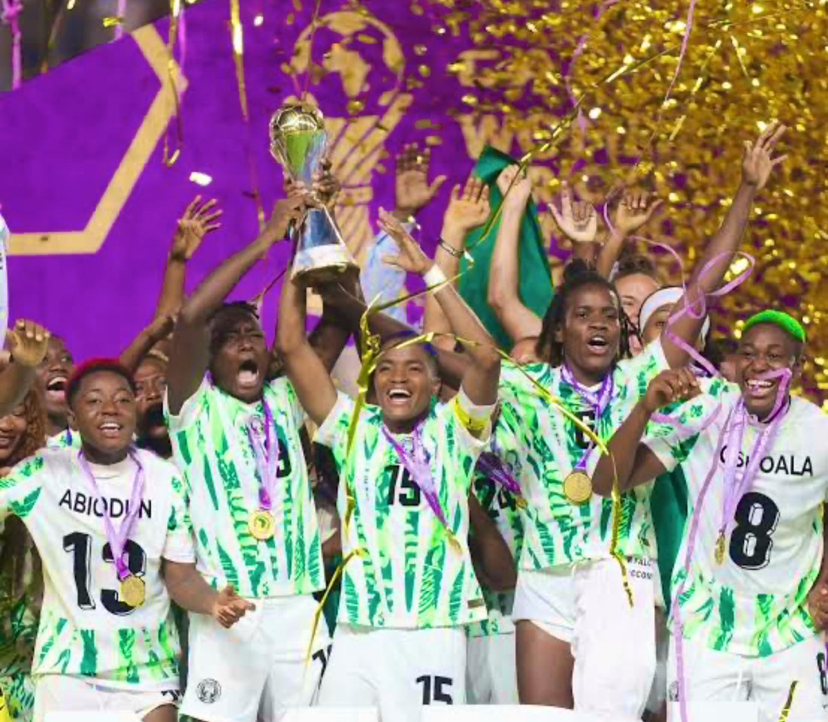 Jossy_Dannyking's tweet image. My Gender Made Us Proud ❤️congratulations to the Nigerian Super Falcons 🇳🇬🇳🇬❤️ Oya ooo Super Eagles 🦅 🧐🧐🧐🧐