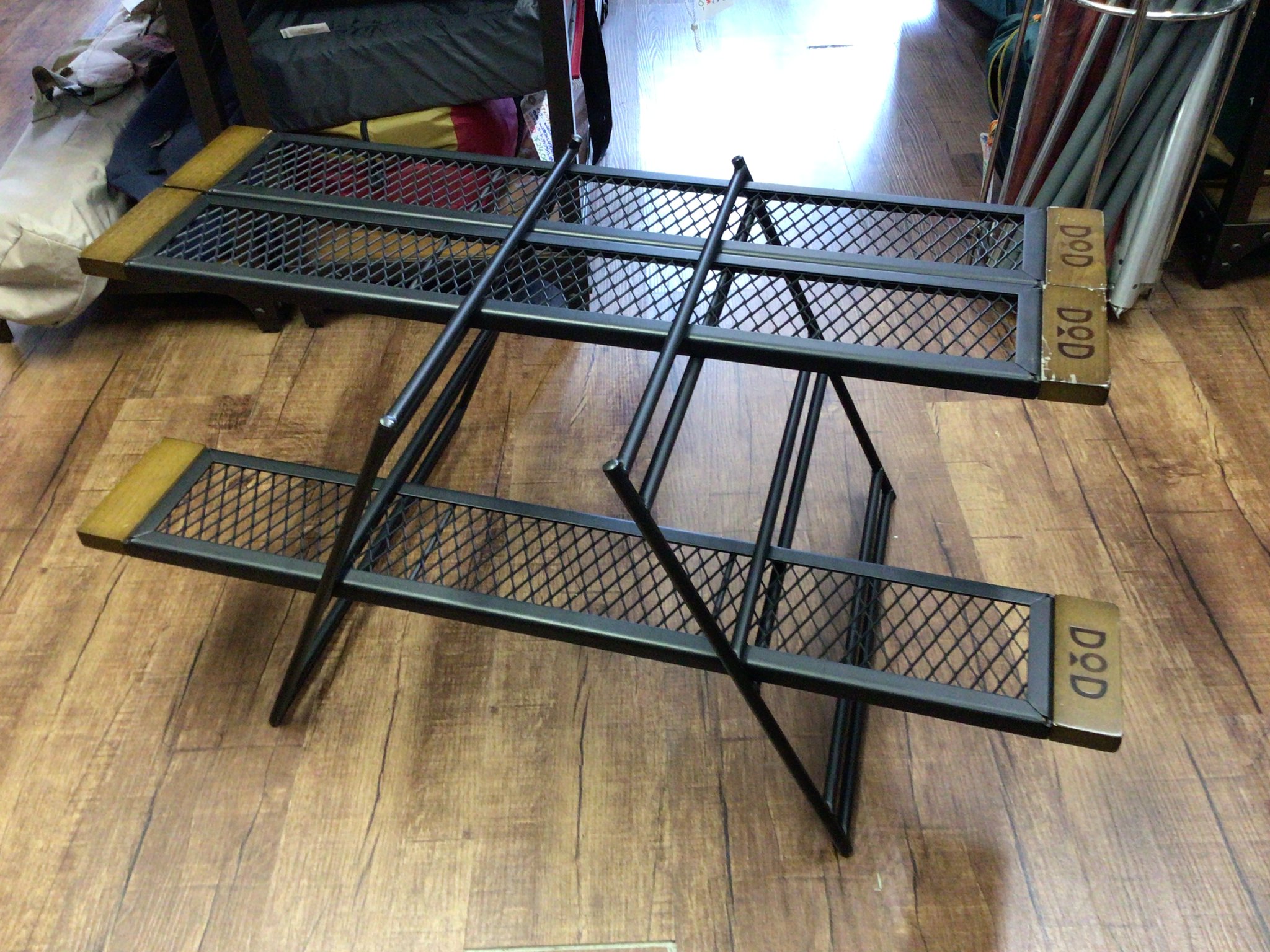 ぷ*ん様 DOD テキーラテーブル　ケース付き　中古 STEP STOPー名古屋のアウトドア用品専門中古ショップ on X