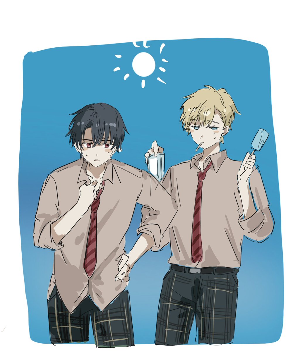 yt_yt_o_o's tweet image. あついね…