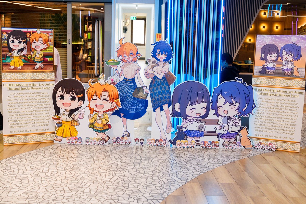Karfeteria's tweet image. 改めて、タイ支部から20周年おめでとうございます!
出会ってくれてたくさん大切な思い出をくれてありがとうございます!
これからもアイマスですよ!そして、タイマスも!🇹🇭🛺🌬️
#アイマス20周年おめでとう