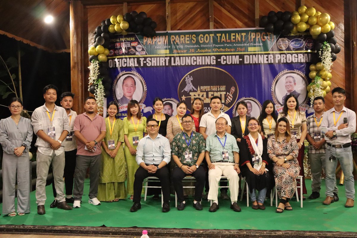 The platform to nurtures the creativity and talent of our youth, My appreciation to the organizers for their continued efforts in promoting art, culture, and local talent in Papum Pare district.

I extend my best wishes for a successful Season 2 and many more milestones ahead!