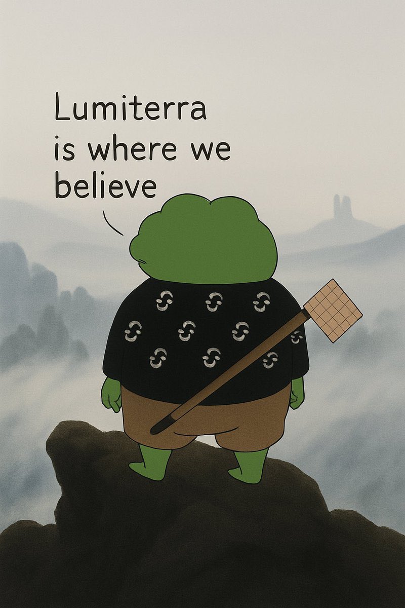 lay_con2's tweet image. Touching grass this weekend but my mind still in @LumiterraGame .Not just a game anymore but a lifestyle 😊
Don’t forget to claim your daily fragment and stay $LUMI 🫡