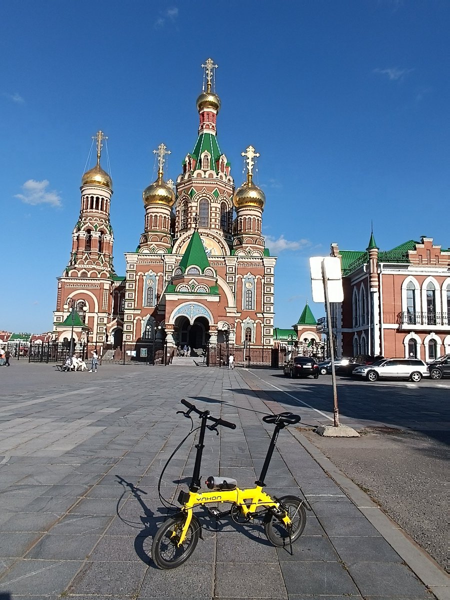 Evening ride bike.
25km, 14km/h average speed.
