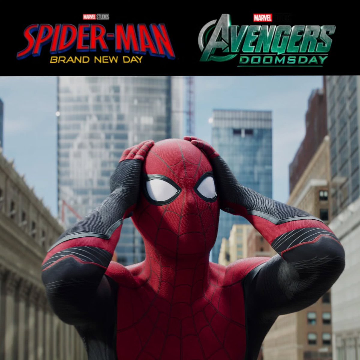 vr_mcu's tweet image. 🚨Breaking:- Spider-Man Brand New Day Post credit scene will reportedly be shot in Avengers Doomsday Set🚨