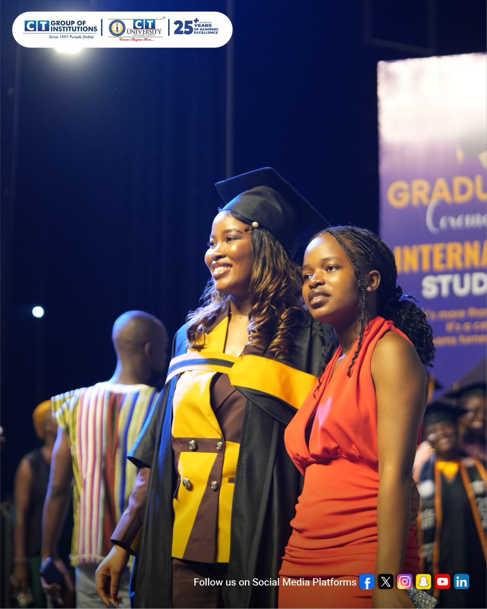 CT Group Celebrates Global Excellence! 🌍✨

A heartfelt farewell to our International Students from the Batch of 2025, representing nations like Zimbabwe, Nigeria, Liberia, Malawi, Tanzania, Namibia, and South Sudan.