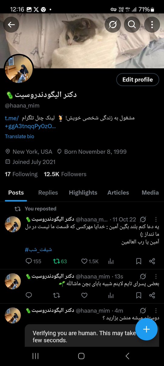 haana_mim's tweet image. دوستان محدود شدم و اکانتم داره پرواز میکنه برش گردوندم میشه منشن بزارید 
🌱