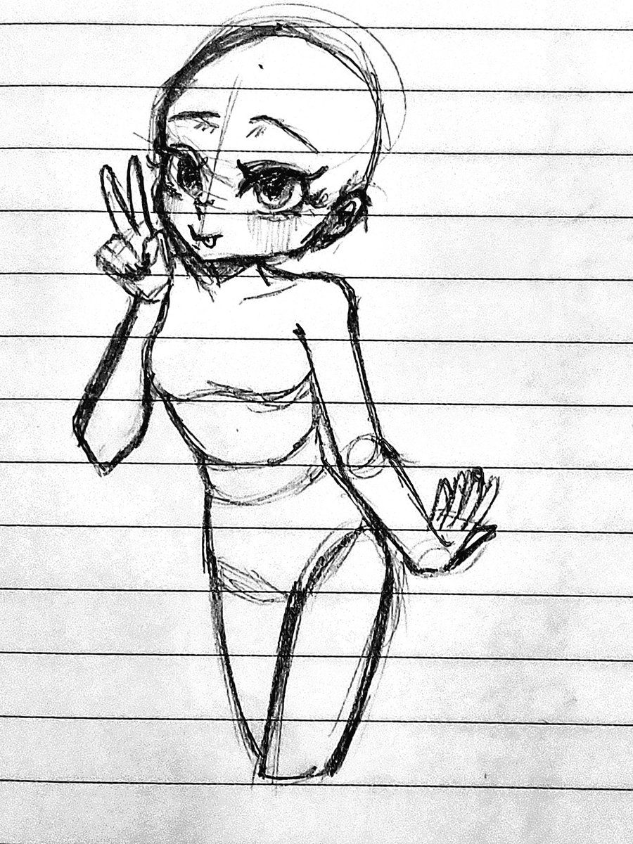 NovarrrDraws's tweet image. Pose doodles on paper

#doodle #traditionalart