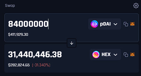 cryptosolv's tweet image. Rotating your bags: a cautionary tale ⚠️
Today we analyze the recent activity of one particular wallet, and why their large rotation from $HEX to $DAI (the p kind) has been a disaster at these prices.
The wallet in question?
0x12cced86786a6e0514a39ce85901e75f491b42f5
Their…