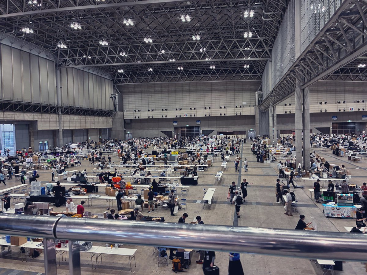 Lnoa214's tweet image. WF撤収しました!見に来てくださりありがとうございました!!!
今回、キットの用意数が少なく申し訳ありませんでした。
10月の #Observer_Effect3 で展示・再販を予定しています。よろしくお願いいたします🙇