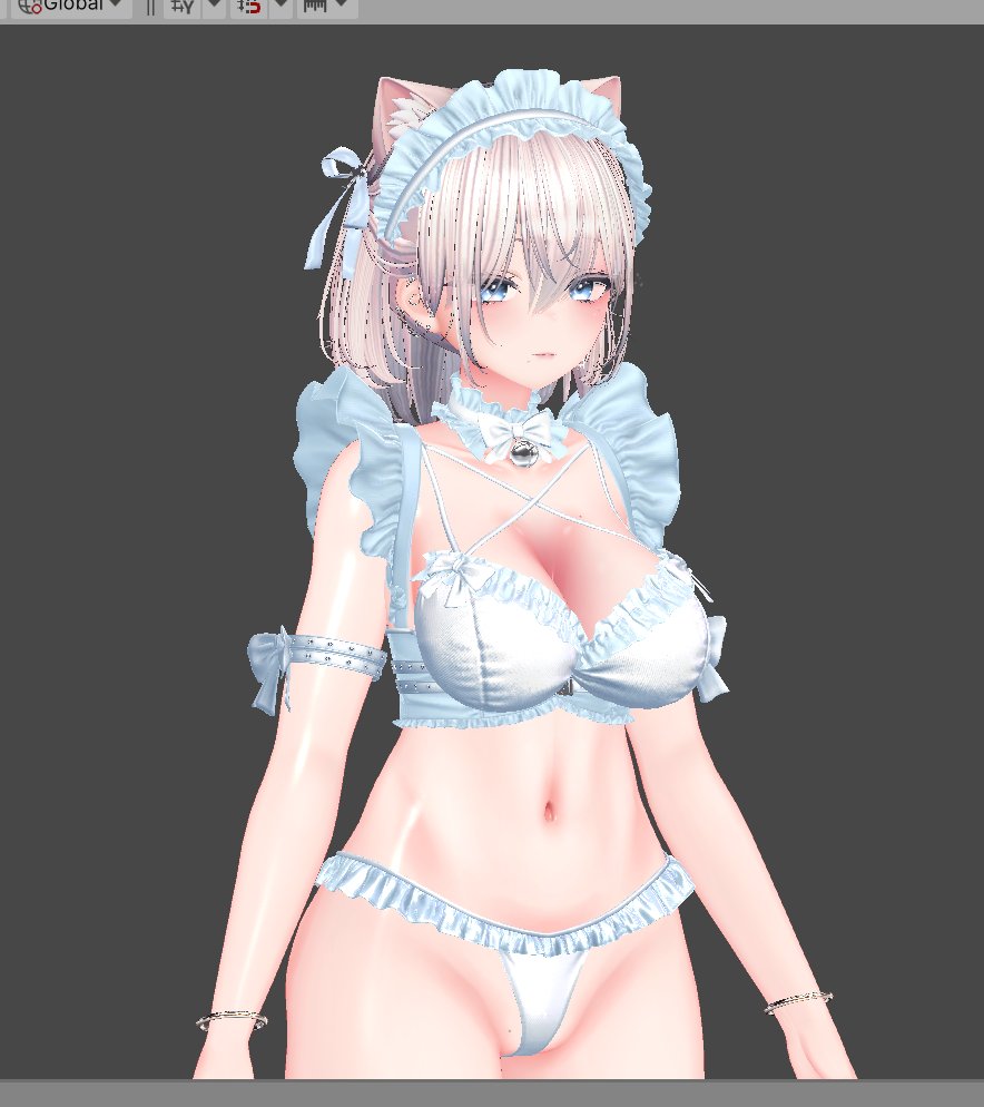 puretevr's tweet image. こ、これは水着なんだ…(暗示