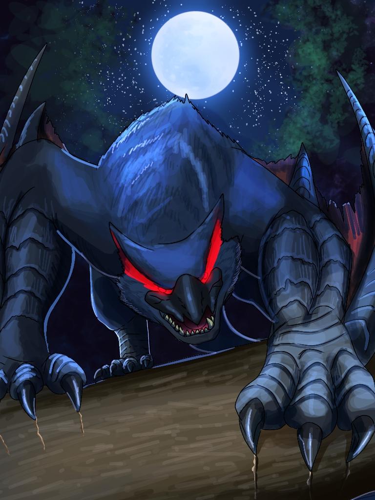 mrv87891's tweet image. 闇に潜む暗殺者 ナルガクルガ
 #モンハン
 #モンスターハンター