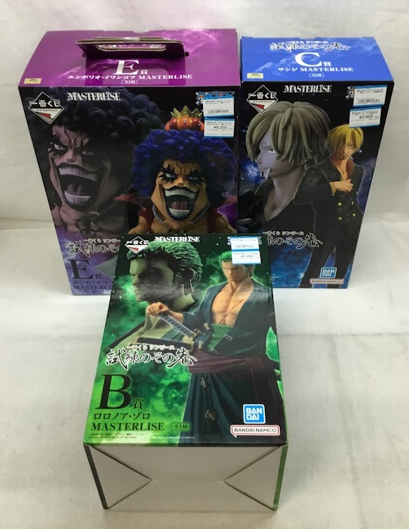 m_nisi3's tweet image. #一番くじ #ワンピース より
#エンポリオ・イワンコフ #ロロノア・ゾロ
#サンジ を買取&販売中デス
ルフィとミホークがあれば揃ったのですが・・。
買取は #メディオ西市 まで
そして、アプリ会員様限定
夏休みフィギュア・グッズ
買取金額20%アップ クーポンも配布中!
ぜひご利用を