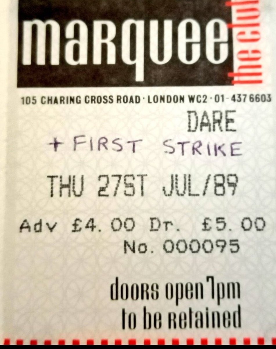 leonski700's tweet image. Great Marquee Club memories seeing  Dare and this no exception back in July, 1989.  Hearing most of Out The Silence &quot;live&quot; awesome Vinny Burns solo and The Sun Goes Down, take your pick. @mitchlafon @BerserkerBill  @RockTheseTweets @marillion073 @TheDuckLR @TTFTPR @MarqueeClubW1
