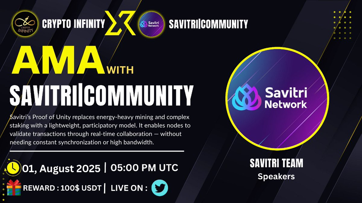 Cryptoinfinity || AMA + Spaces 🔊 (@CryptoinfinityT) / Posts / X